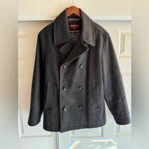 Gray Wool Pea Coat